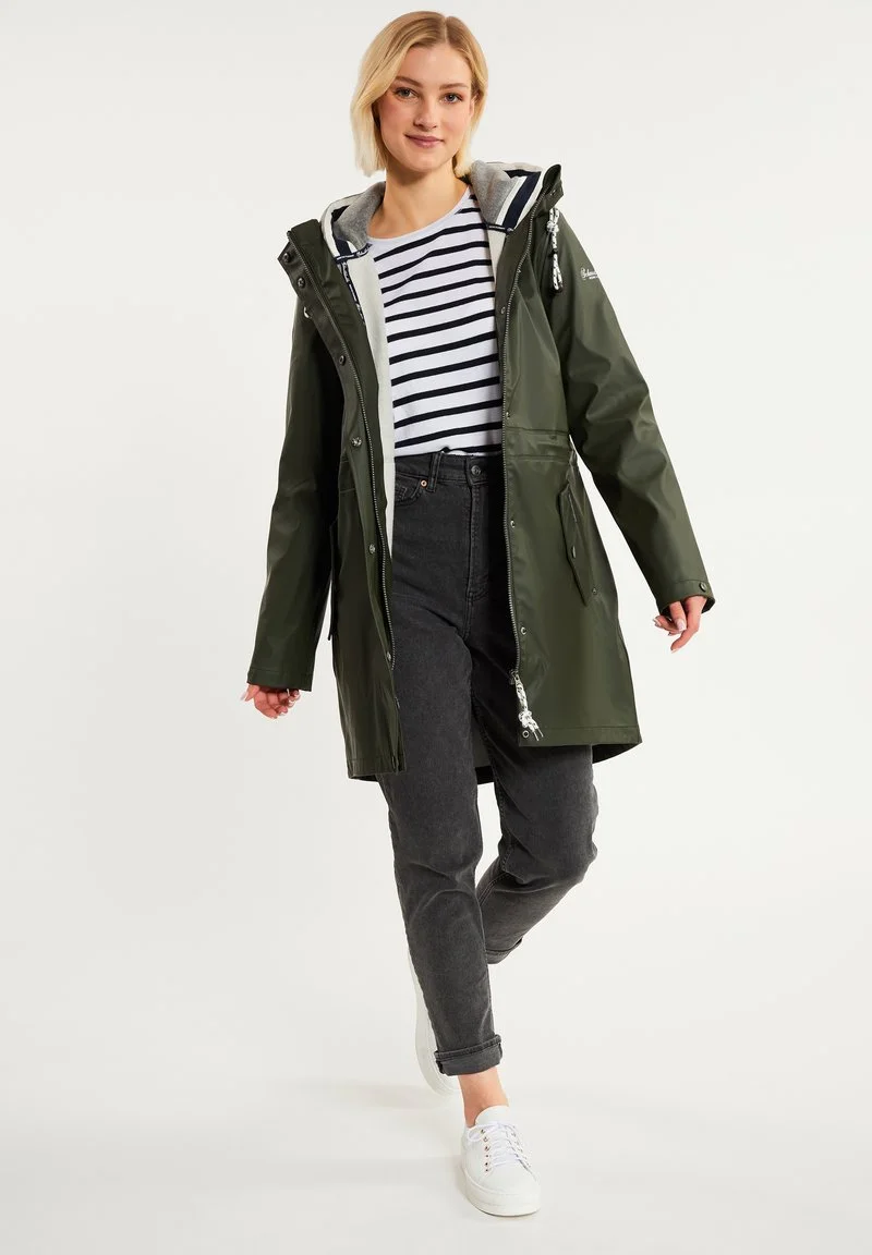 SCHMUDDELWEDDA ALTIPLANO - Regenjacke / Wasserabweisende Jacke - Dunkeloliv 2 SCHMUDDELWEDDA ALTIPLANO - Regenjacke / Wasserabweisende Jacke - Dunkeloliv – Bild 2