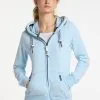 SCHMUDDELWEDDA NAHIMA - Sweatjacke - Aqua Melange