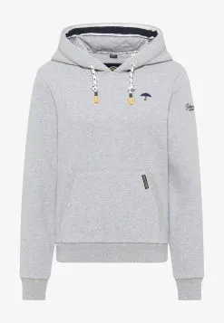 Schmuddelwedda Kapuzenpullover - Hellgrau Melange -Schmuddelwedda Verkäufe 00f014ec86d14c69bcf2873628031fe4