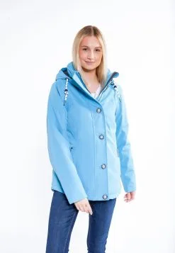 Schmuddelwedda Winterjacke - Eisblau