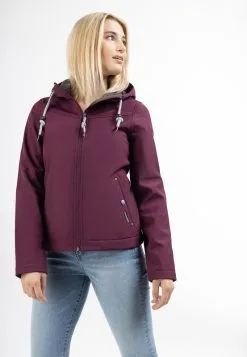 Schmuddelwedda Outdoorjacke - Aubergine