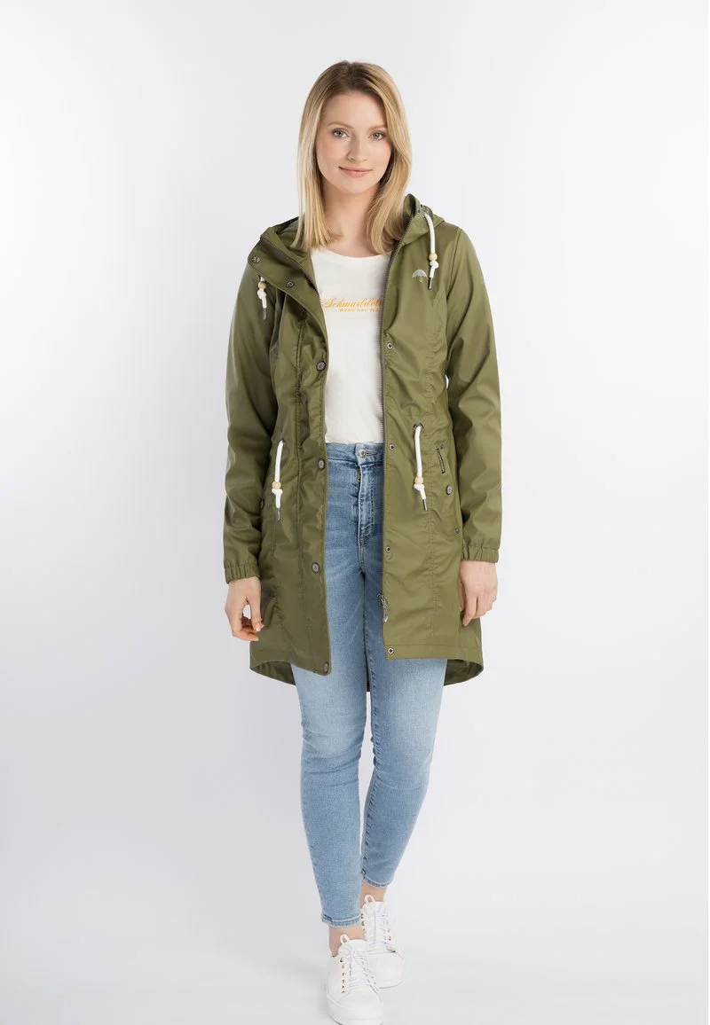 Schmuddelwedda Parka - Grünoliv 2 Schmuddelwedda Parka - Grünoliv – Bild 2