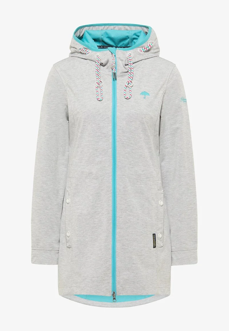 Schmuddelwedda FUNKTIONS - Outdoorjacke - Hellgrau Melange Aqua 5 Schmuddelwedda FUNKTIONS - Outdoorjacke - Hellgrau Melange Aqua – Bild 5