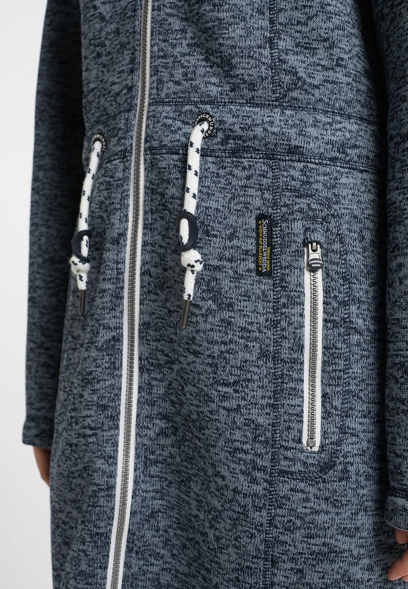 SCHMUDDELWEDDA FRAULLY - Parka - Taubenblau Melange 4 SCHMUDDELWEDDA FRAULLY - Parka - Taubenblau Melange – Bild 4