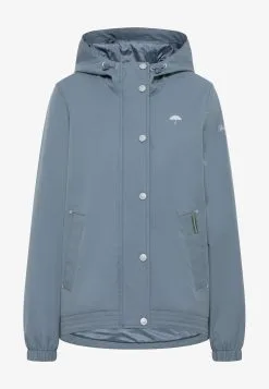 Schmuddelwedda Regenjacke / Wasserabweisende Jacke - Blaugrau -Schmuddelwedda Verkäufe 081cdf74c7b44edbae48ec10d82a6346
