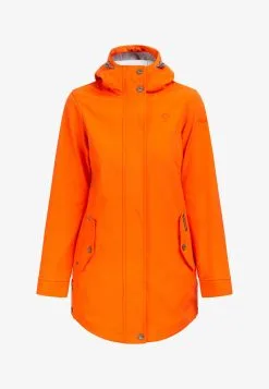 Schmuddelwedda ALZETTE - Regenjacke / Wasserabweisende Jacke - Orangerot -Schmuddelwedda Verkäufe 0a35a207c71f4fa1ba06c625b8903502