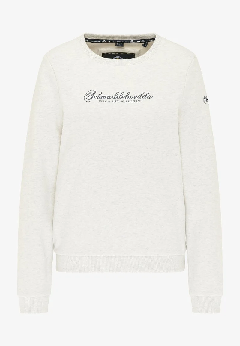 Schmuddelwedda Sweatshirt - Wollweiss Melange 5 Schmuddelwedda Sweatshirt - Wollweiss Melange – Bild 5