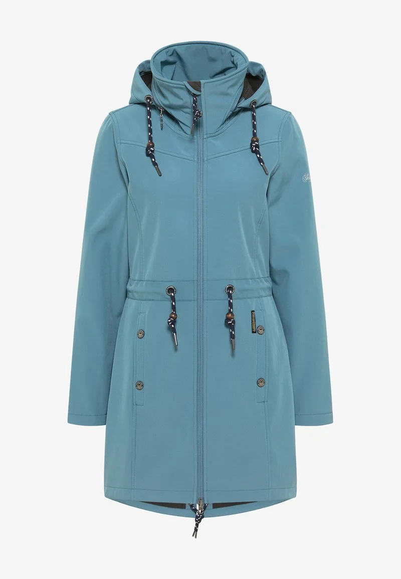 Schmuddelwedda Regenjacke / Wasserabweisende Jacke - Jadeblau 5 Schmuddelwedda Regenjacke / Wasserabweisende Jacke - Jadeblau – Bild 5