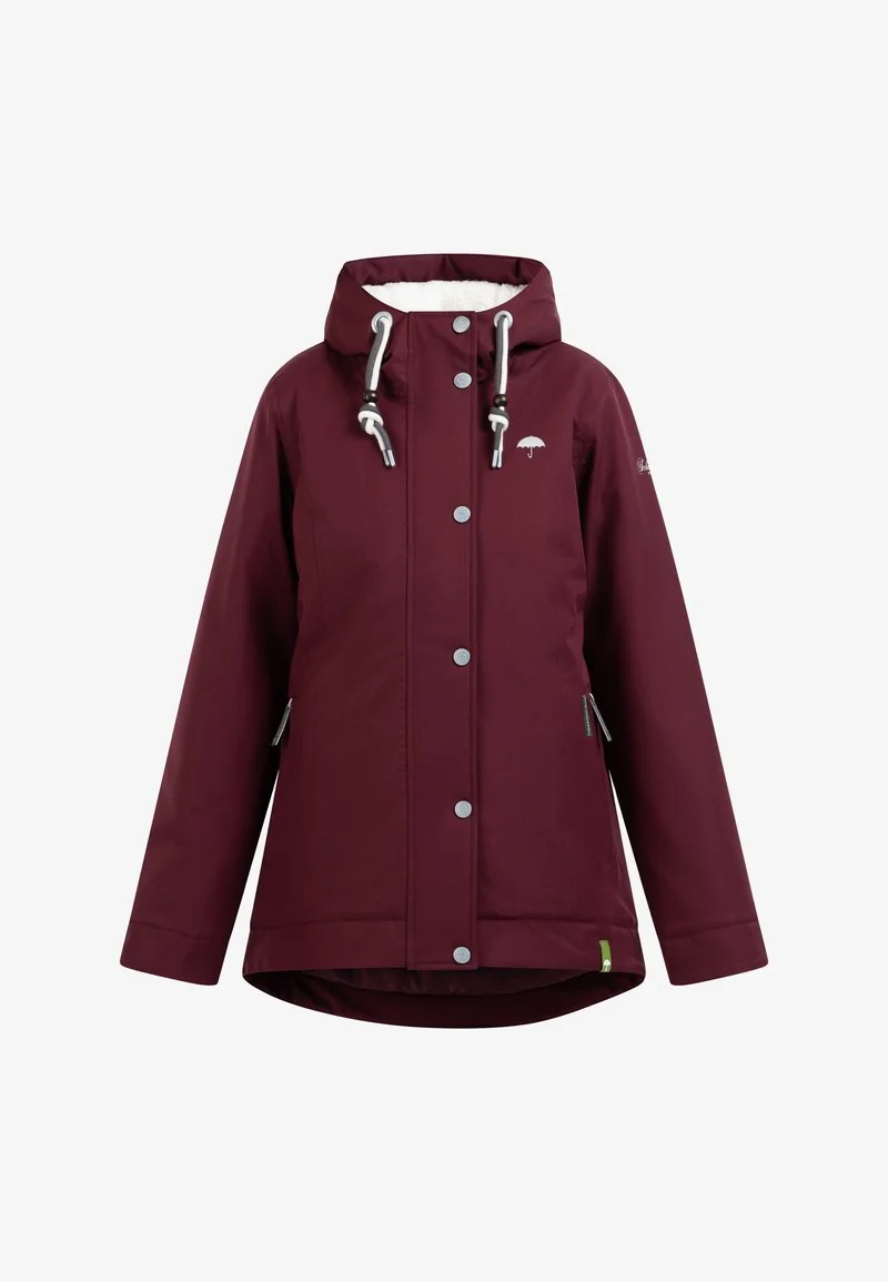 Schmuddelwedda Outdoorjacke - Weinrot 5 Schmuddelwedda Outdoorjacke - Weinrot – Bild 5