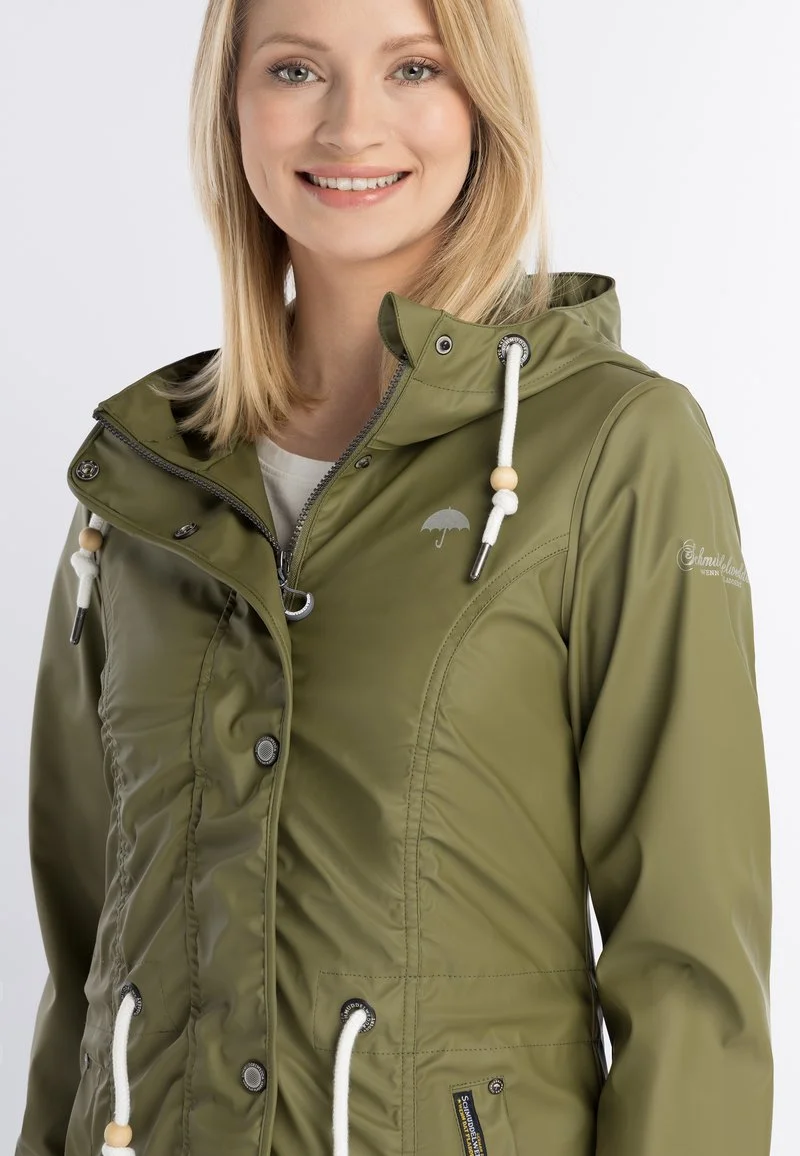 Schmuddelwedda Parka - Grünoliv 4 Schmuddelwedda Parka - Grünoliv – Bild 4