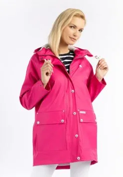 Schmuddelwedda Regenjacke / Wasserabweisende Jacke - Pink