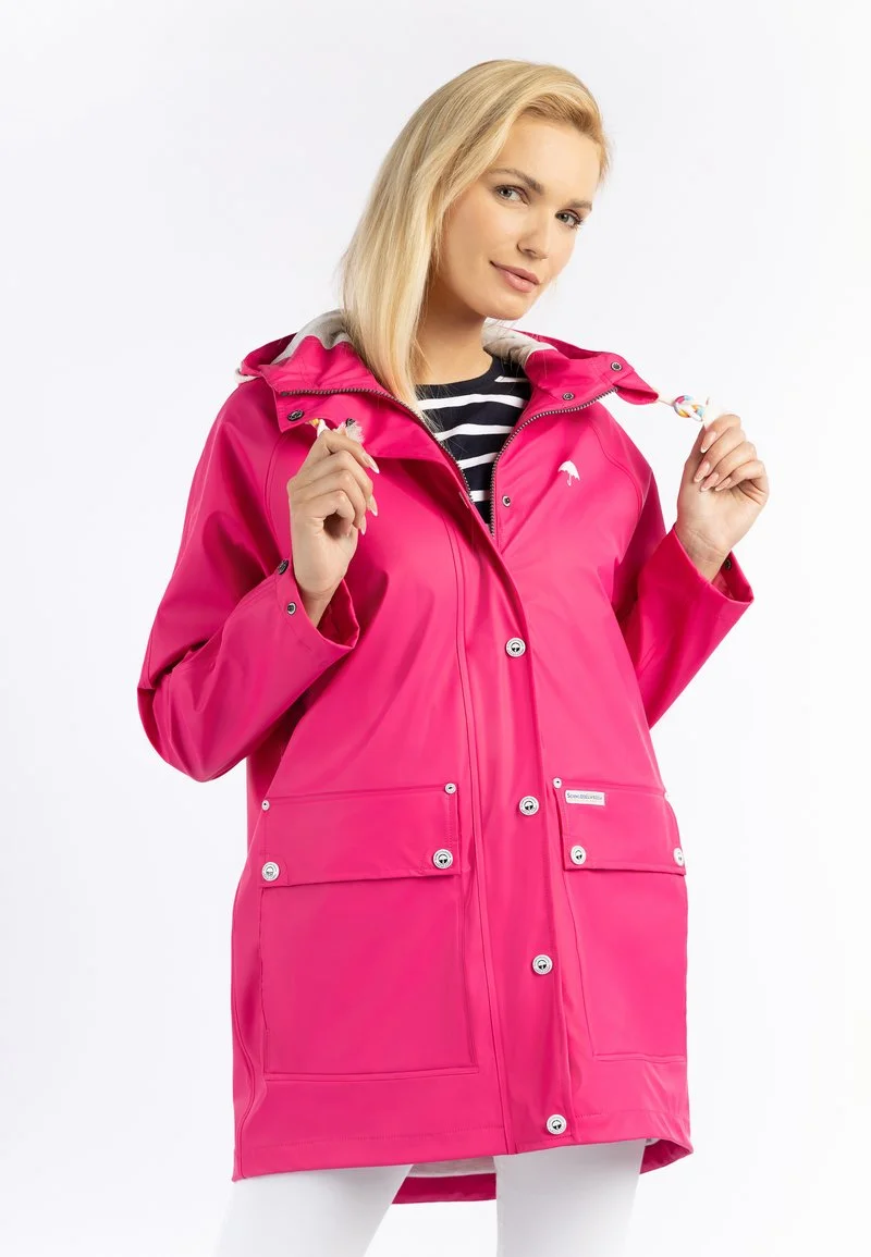 Schmuddelwedda Regenjacke / Wasserabweisende Jacke - Pink 1 Schmuddelwedda Regenjacke / Wasserabweisende Jacke - Pink