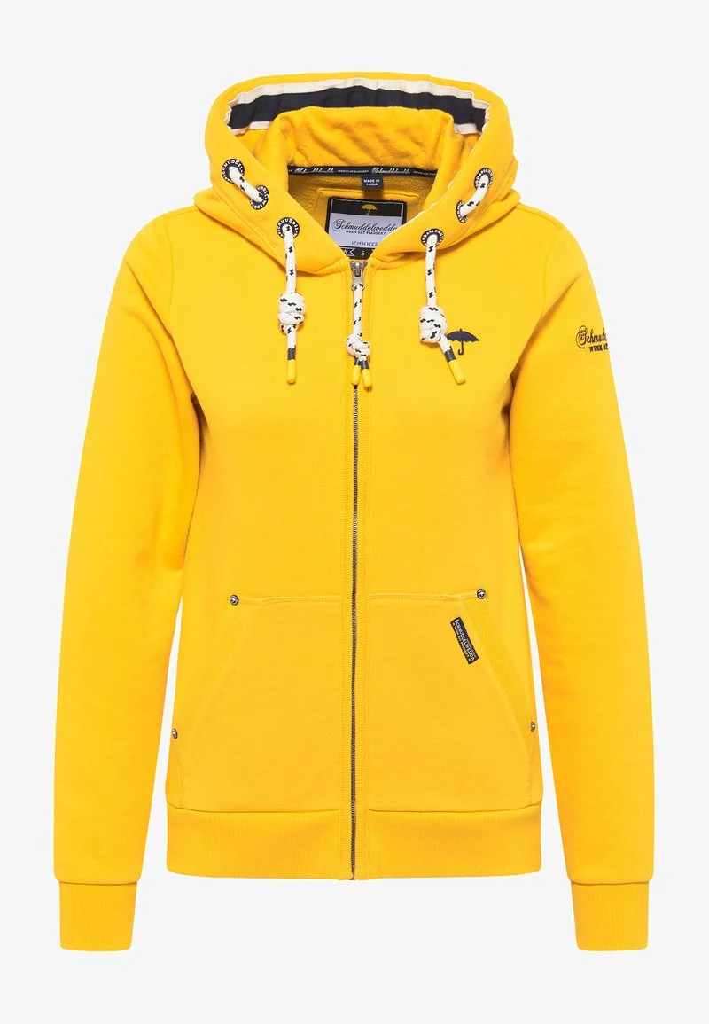 SCHMUDDELWEDDA NAHIMA - Sweatjacke - Sonnengelb 5 SCHMUDDELWEDDA NAHIMA - Sweatjacke - Sonnengelb – Bild 5