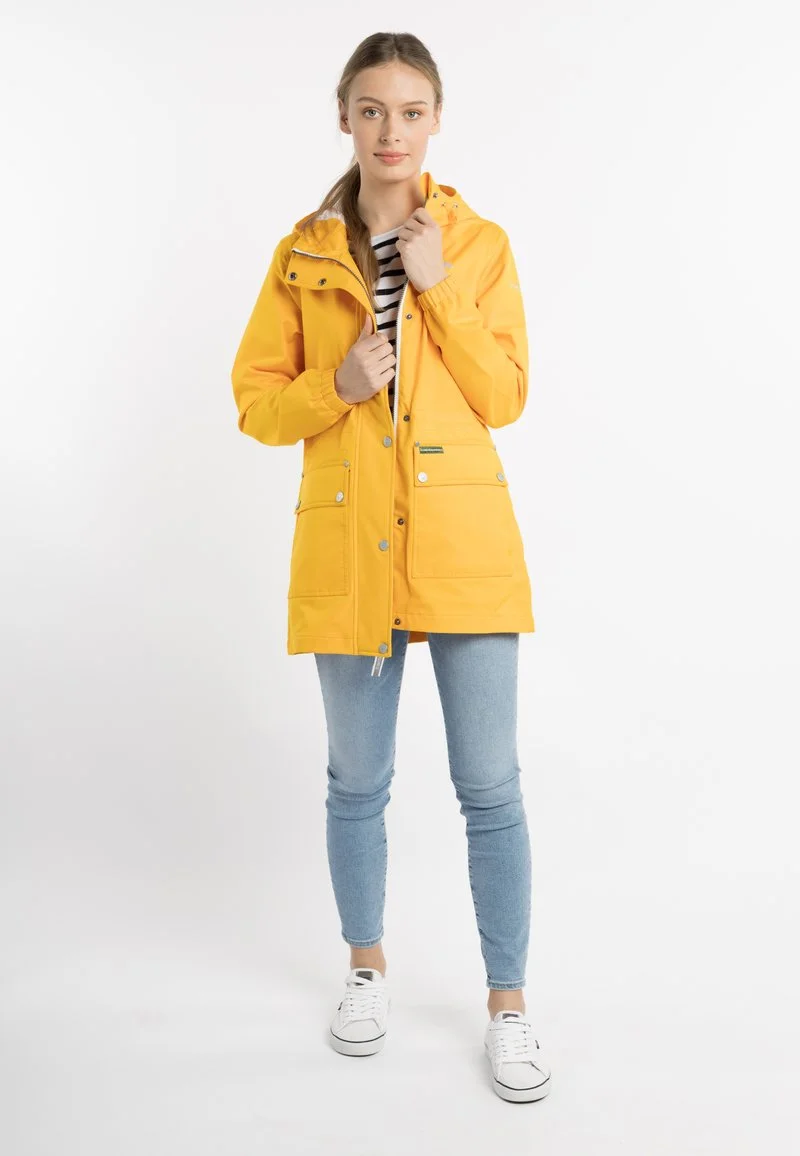 SCHMUDDELWEDDA YUKA - Regenjacke / Wasserabweisende Jacke - Sonnengelb 6 SCHMUDDELWEDDA YUKA - Regenjacke / Wasserabweisende Jacke - Sonnengelb – Bild 6