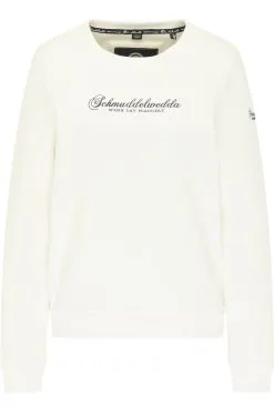 Schmuddelwedda Sweatshirt - Ecru - Regular Fit Damen Sweatshirts 679336352