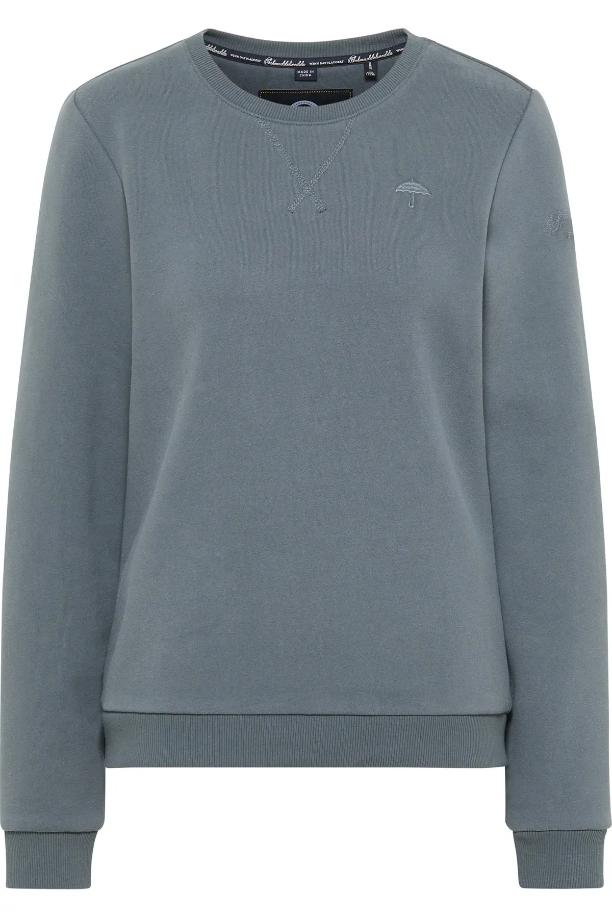 Schmuddelwedda Sweatshirt - Grau - Regular Fit 1 Schmuddelwedda Sweatshirt - Grau - Regular Fit