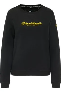 Schmuddelwedda Sweatshirt - Schwarz - Regular Fit Damen Sweatshirts 679336349