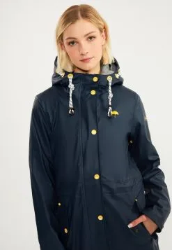 SCHMUDDELWEDDA ALTIPLANO - Regenjacke / Wasserabweisende Jacke - Marine Grau Melange -Schmuddelwedda Verkäufe 1c40aec496db4798b641b3248e3ef981