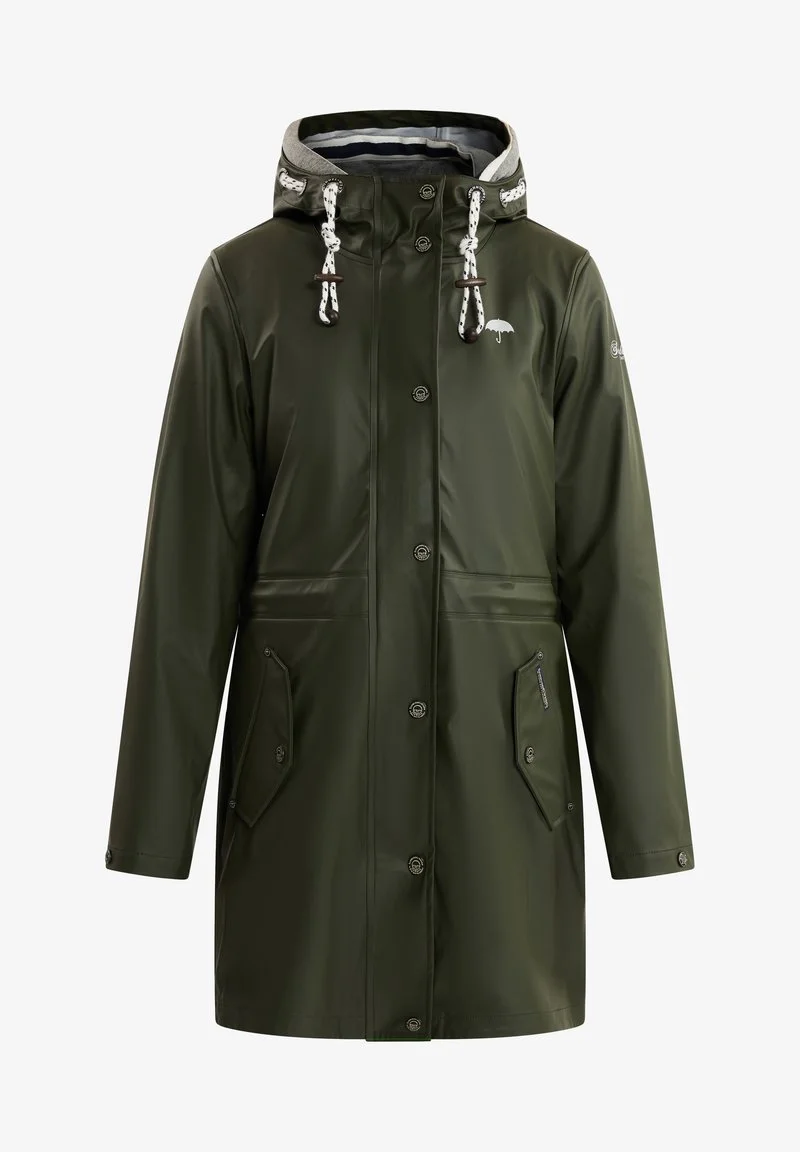 SCHMUDDELWEDDA ALTIPLANO - Regenjacke / Wasserabweisende Jacke - Dunkeloliv 6 SCHMUDDELWEDDA ALTIPLANO - Regenjacke / Wasserabweisende Jacke - Dunkeloliv – Bild 6