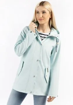 Schmuddelwedda REGEN - Regenjacke / Wasserabweisende Jacke - Blaumint