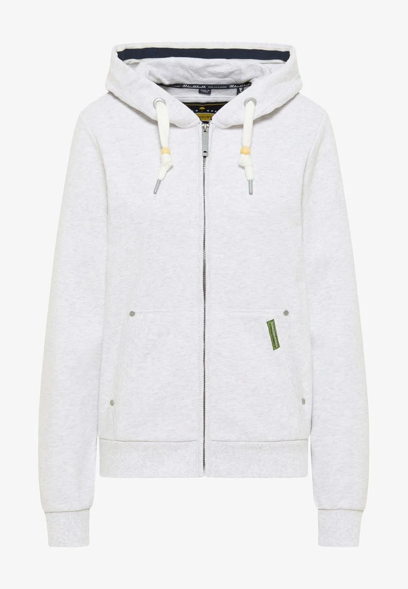 Schmuddelwedda Sweatjacke - Wollweiss Melange 5 Schmuddelwedda Sweatjacke - Wollweiss Melange – Bild 5