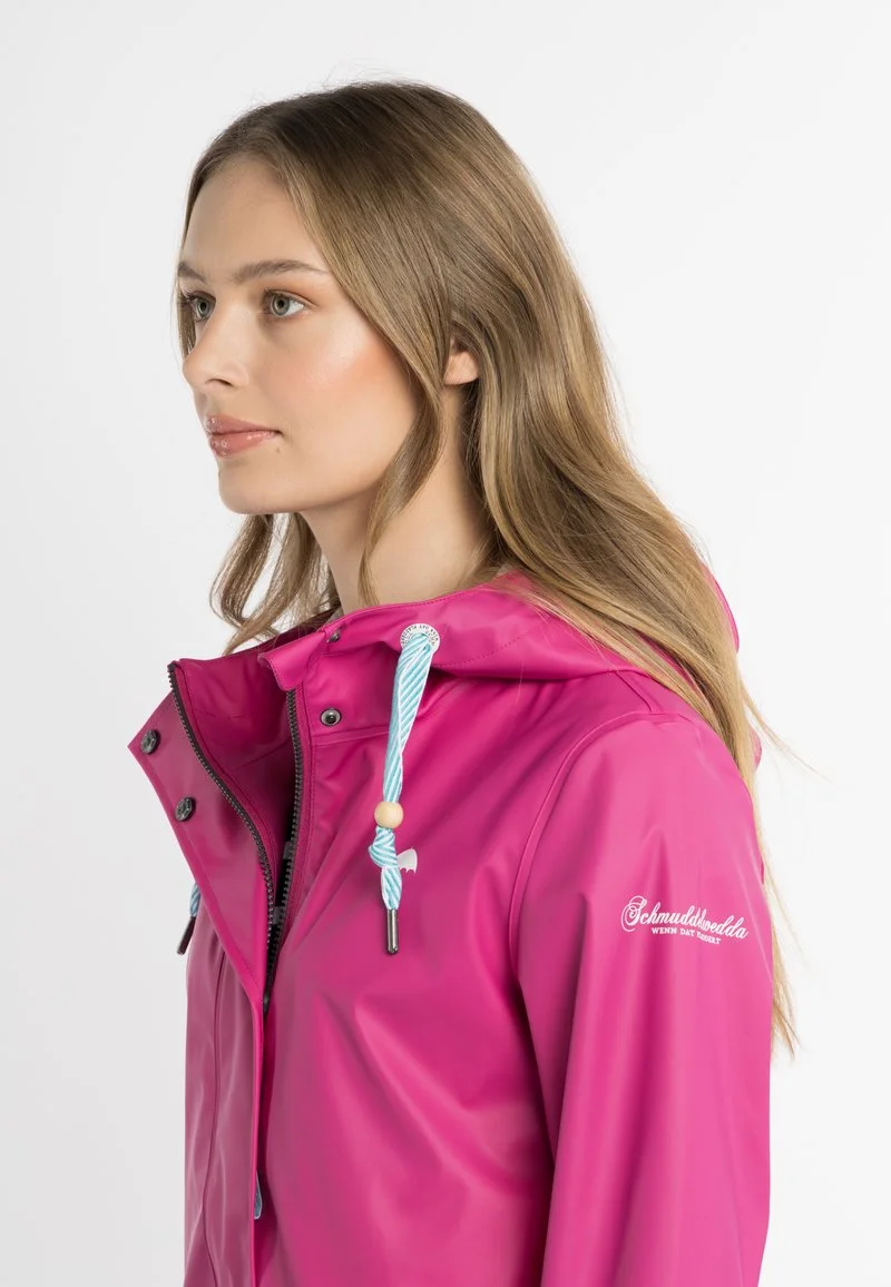 Schmuddelwedda INCUS - Parka - Fuchsia Pink 4 Schmuddelwedda INCUS - Parka - Fuchsia Pink – Bild 4