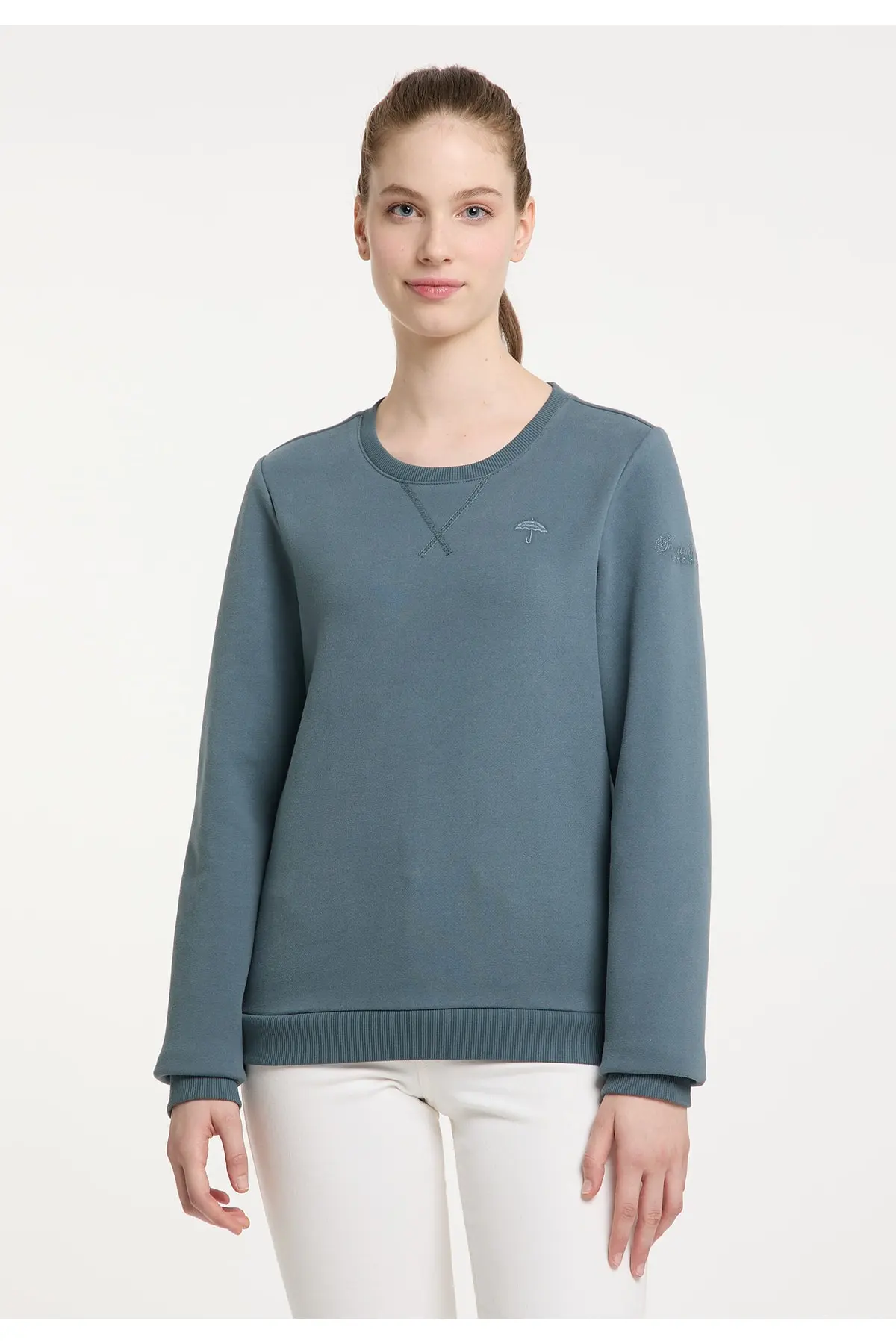 Schmuddelwedda Sweatshirt - Grau - Regular Fit 2 Schmuddelwedda Sweatshirt - Grau - Regular Fit – Bild 2