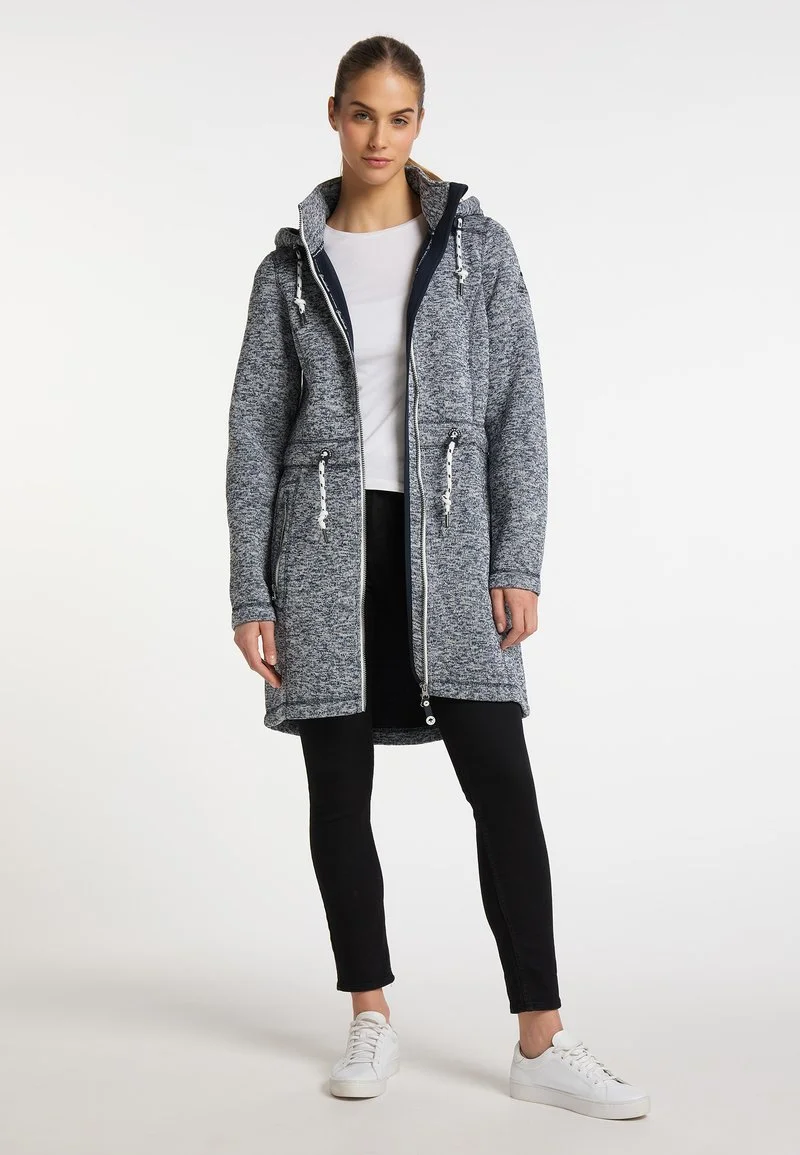 SCHMUDDELWEDDA FRAULLY - Parka - Silberblau Melange 2 SCHMUDDELWEDDA FRAULLY - Parka - Silberblau Melange – Bild 2