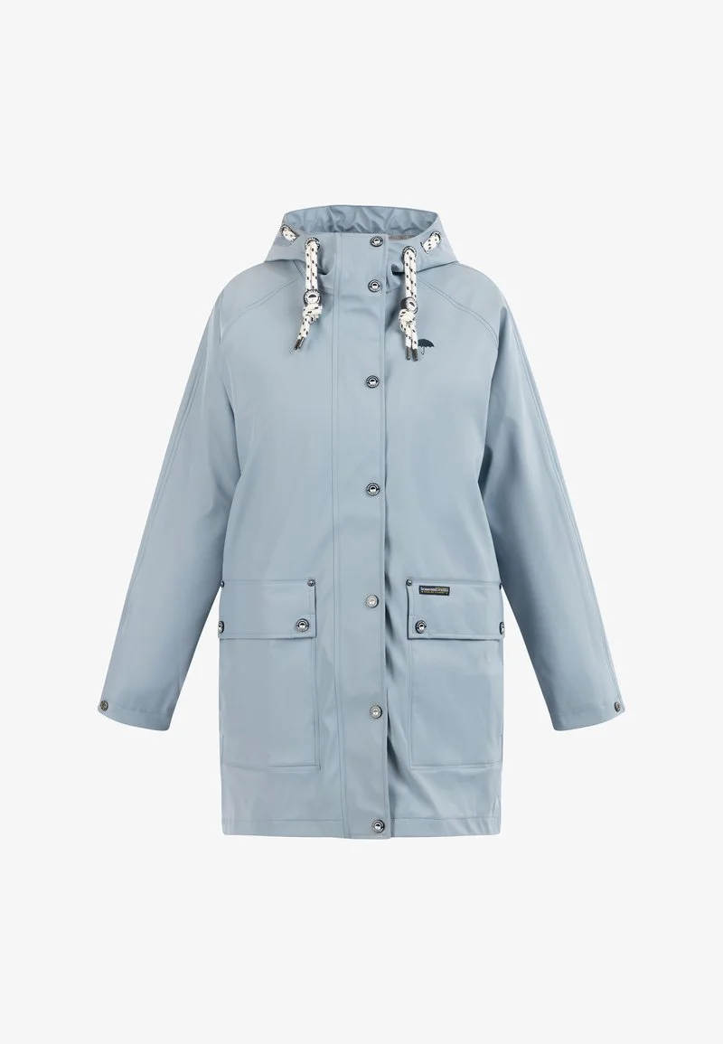 Schmuddelwedda Regenjacke / Wasserabweisende Jacke - Light Blue 5 Schmuddelwedda Regenjacke / Wasserabweisende Jacke - Light Blue – Bild 5