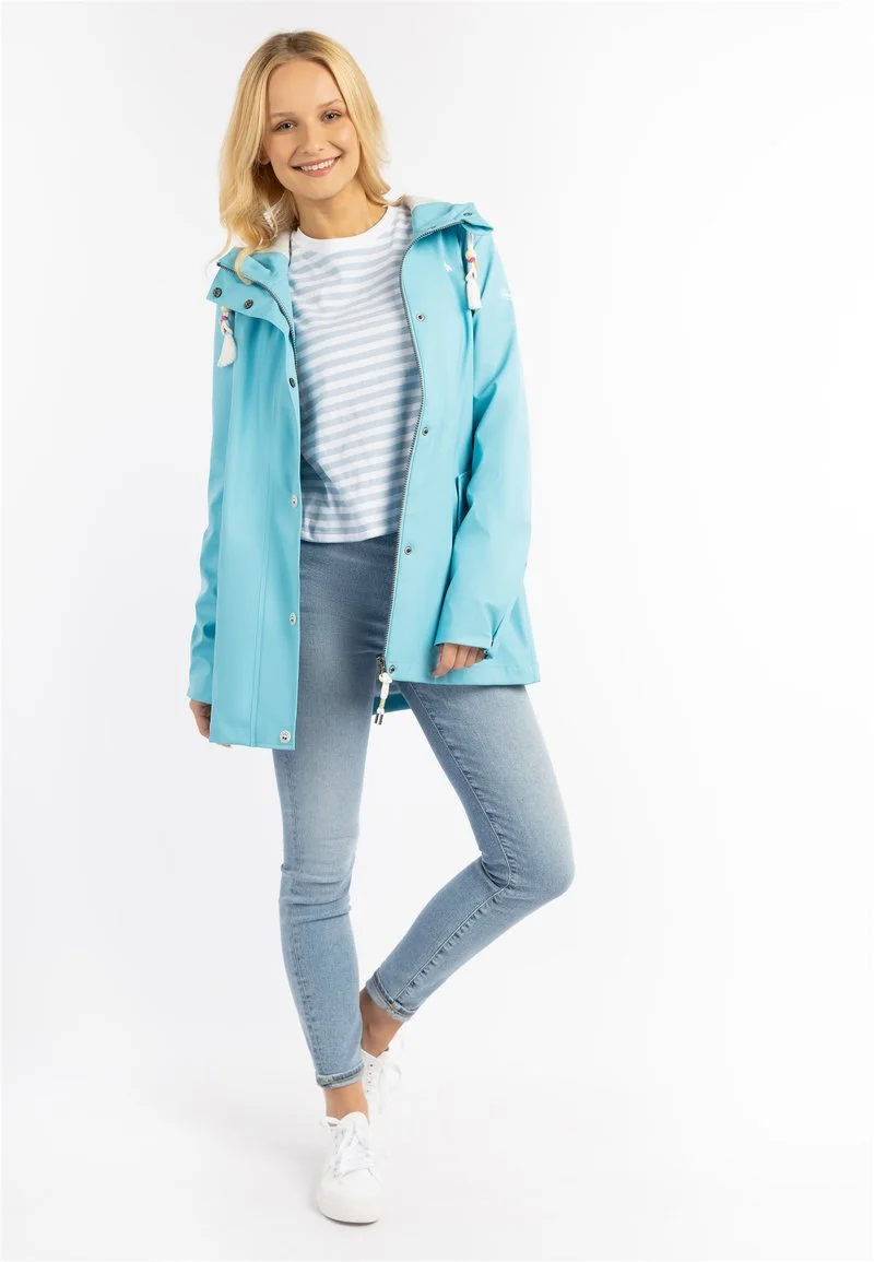 Schmuddelwedda REGEN - Regenjacke / Wasserabweisende Jacke - Dunkelaqua 2 Schmuddelwedda REGEN - Regenjacke / Wasserabweisende Jacke - Dunkelaqua – Bild 2