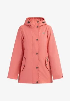 Schmuddelwedda REGEN - Regenjacke / Wasserabweisende Jacke - Coral Rose -Schmuddelwedda Verkäufe 3065d6a96b984133a129e5fb1a7cd435