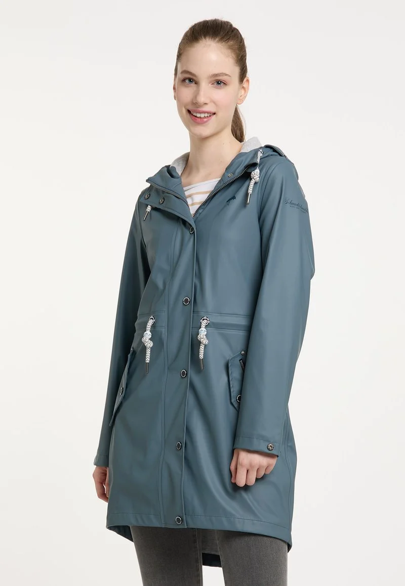 Schmuddelwedda Parka - Blue Grey 6 Schmuddelwedda Parka - Blue Grey – Bild 6