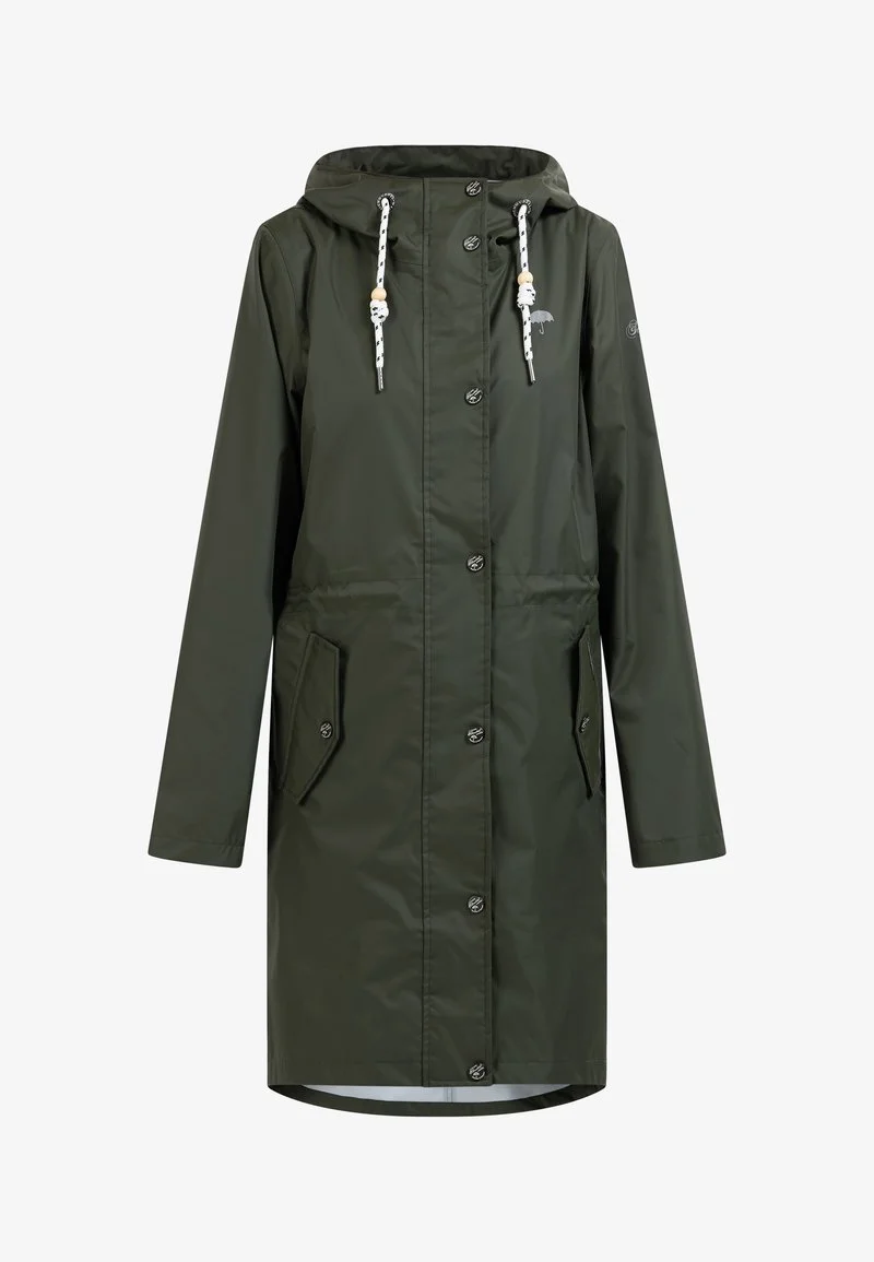 Schmuddelwedda Regenjacke / Wasserabweisende Jacke - Dunkeloliv 5 Schmuddelwedda Regenjacke / Wasserabweisende Jacke - Dunkeloliv – Bild 5