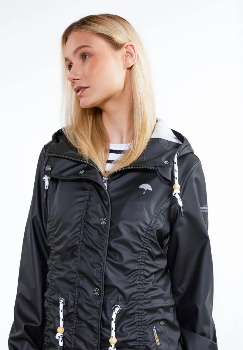 Schmuddelwedda REGEN - Parka - Schwarz 4 Schmuddelwedda REGEN - Parka - Schwarz – Bild 4