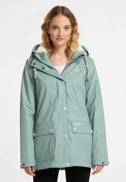 SCHMUDDELWEDDA KILATA - Outdoorjacke - Rauchmint