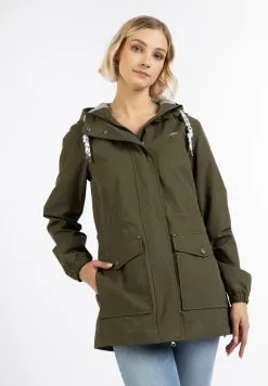 Schmuddelwedda BRIDGEPORT - Regenjacke / Wasserabweisende Jacke - Militäroliv