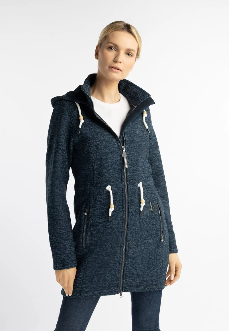 SCHMUDDELWEDDA FRAULLY - Parka - Blaugrau Melange 1 SCHMUDDELWEDDA FRAULLY - Parka - Blaugrau Melange