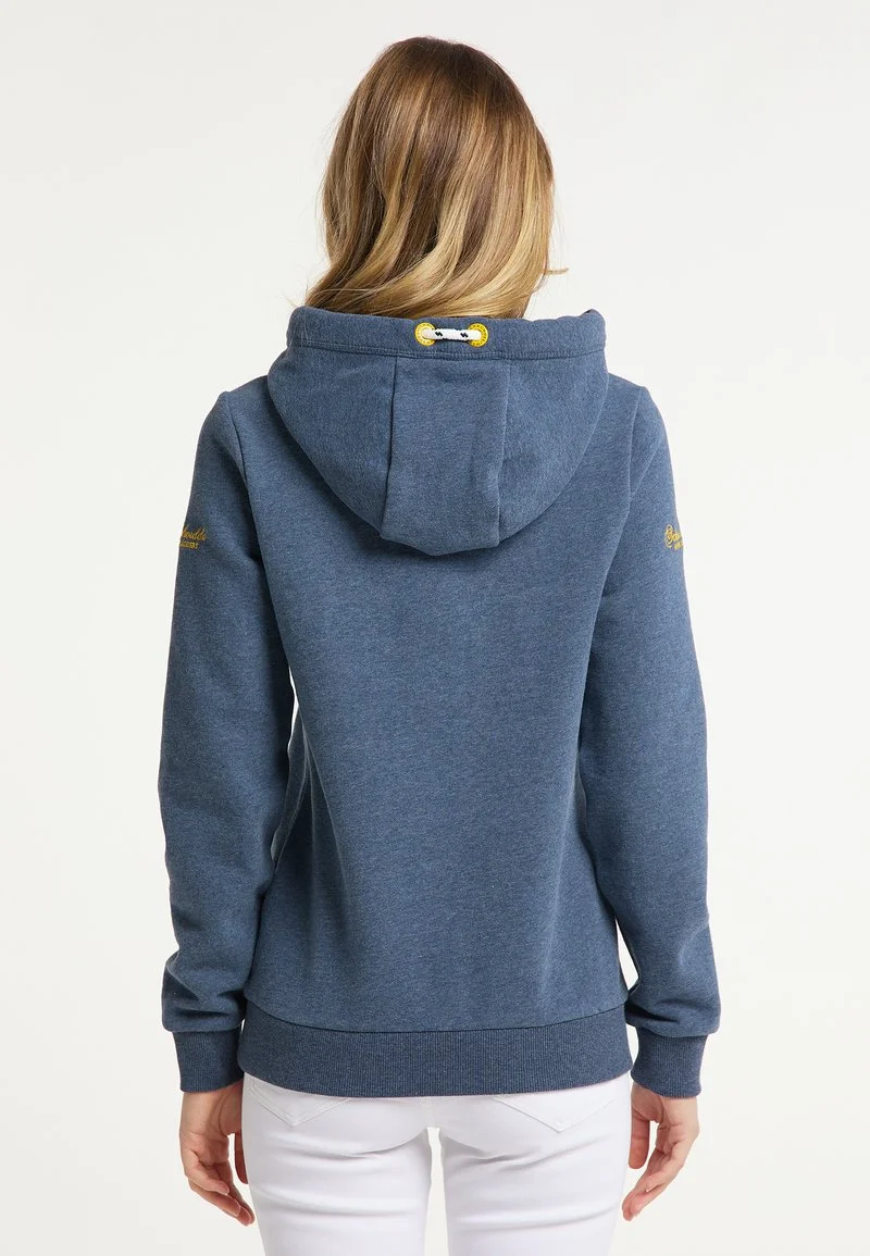 SCHMUDDELWEDDA YASANNA - Kapuzenpullover - Marine Melange 3 SCHMUDDELWEDDA YASANNA - Kapuzenpullover - Marine Melange – Bild 3