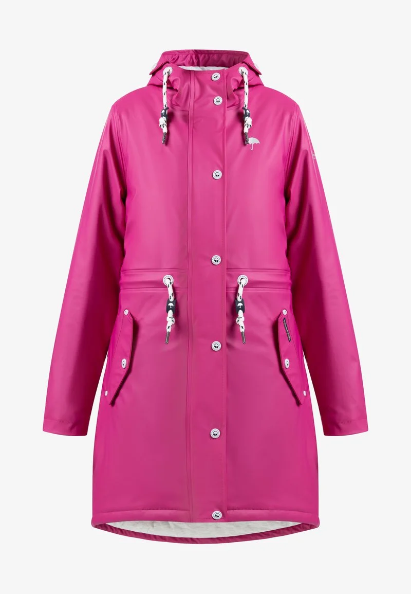 SCHMUDDELWEDDA REGENMANTEL MIT WATTIERUNG STORMCLOUD - Wintermantel - Fuchsiapink 5 SCHMUDDELWEDDA REGENMANTEL MIT WATTIERUNG STORMCLOUD - Wintermantel - Fuchsiapink – Bild 5