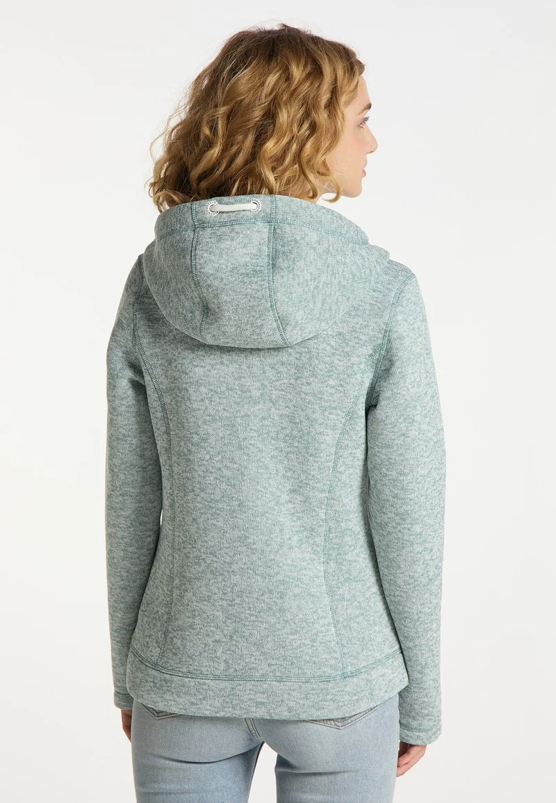 Schmuddelwedda Fleecejacke - Smoke Mint Melange 3 Schmuddelwedda Fleecejacke - Smoke Mint Melange – Bild 3