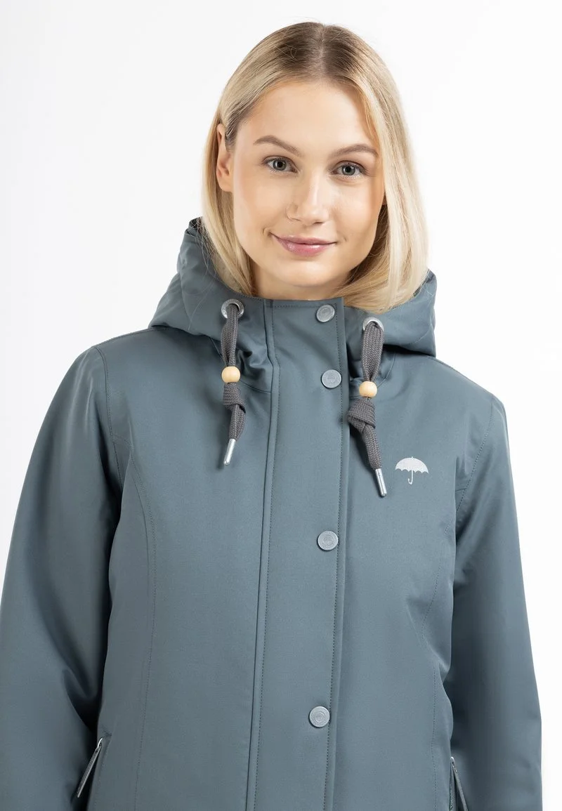 Schmuddelwedda Outdoorjacke - Blaugrau 4 Schmuddelwedda Outdoorjacke - Blaugrau – Bild 4