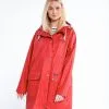 Schmuddelwedda Regenjacke / Wasserabweisende Jacke - Rot