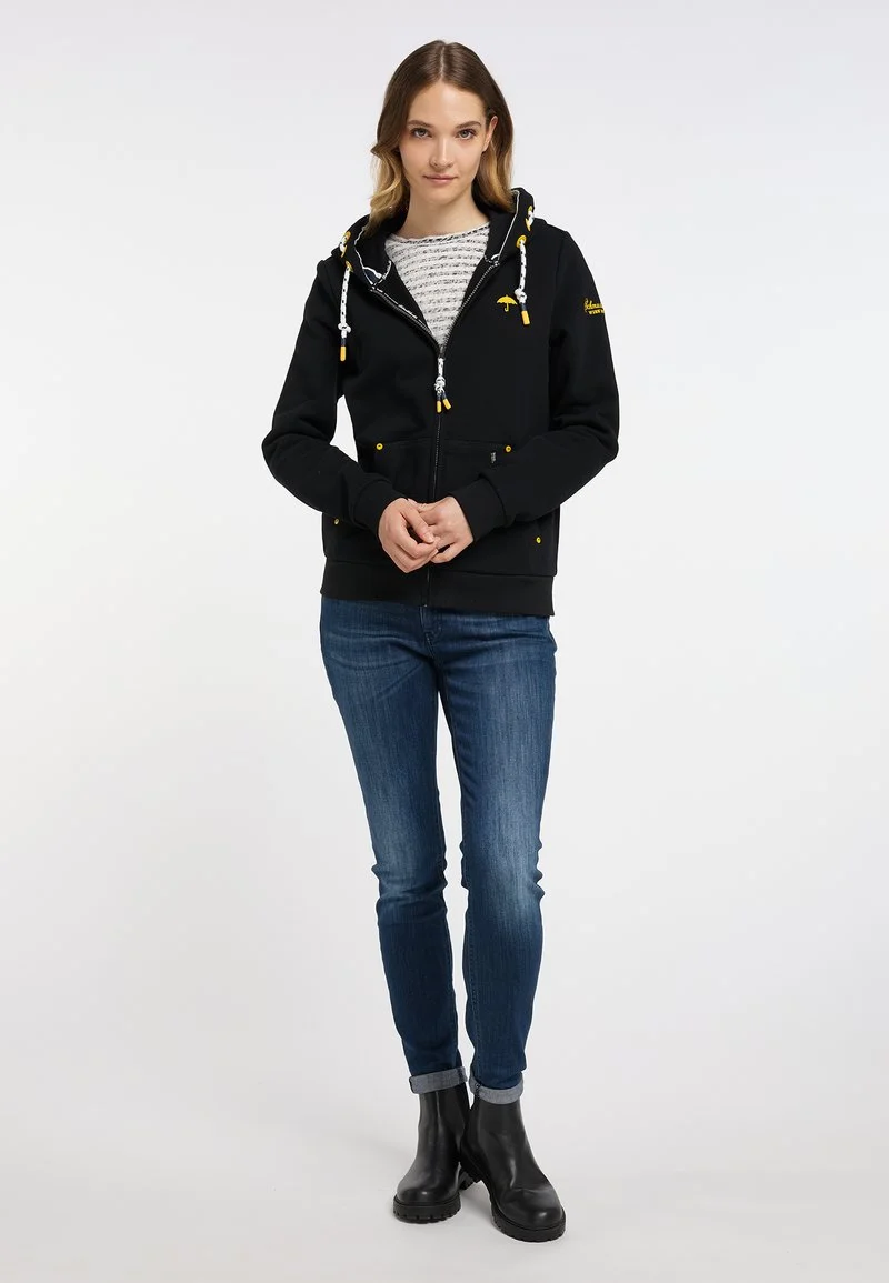 Schmuddelwedda YASANNA - Sweatjacke - Schwarz 2 Schmuddelwedda YASANNA - Sweatjacke - Schwarz – Bild 2