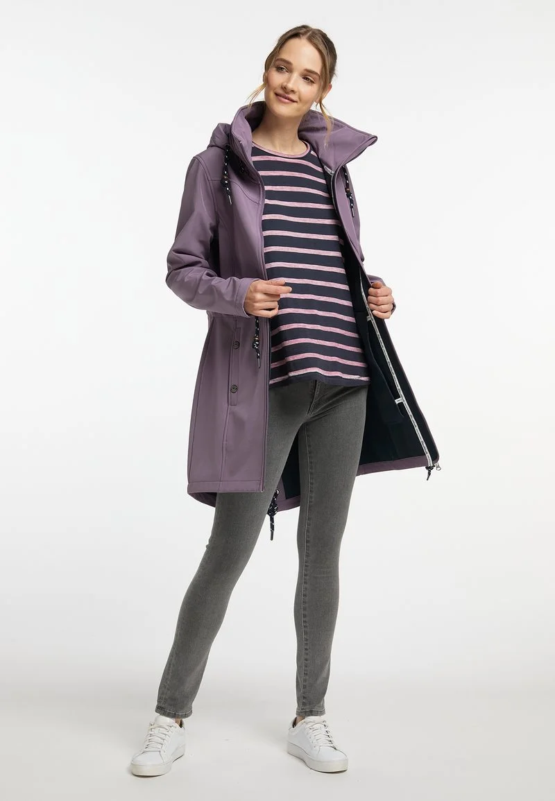 Schmuddelwedda Regenjacke / Wasserabweisende Jacke - Rauchlila 2 Schmuddelwedda Regenjacke / Wasserabweisende Jacke - Rauchlila – Bild 2