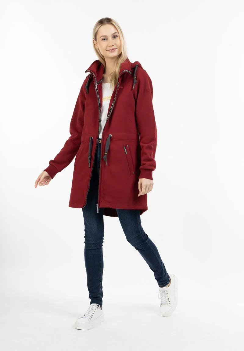 Schmuddelwedda Parka - Dunkelrot 2 Schmuddelwedda Parka - Dunkelrot – Bild 2