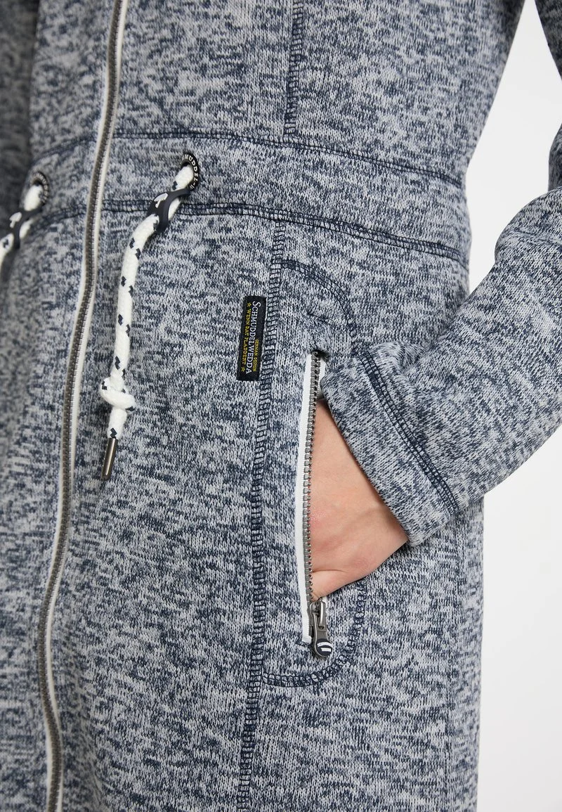 SCHMUDDELWEDDA FRAULLY - Parka - Silberblau Melange 4 SCHMUDDELWEDDA FRAULLY - Parka - Silberblau Melange – Bild 4