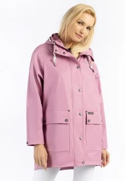 Schmuddelwedda Regenjacke / Wasserabweisende Jacke - Puderpink