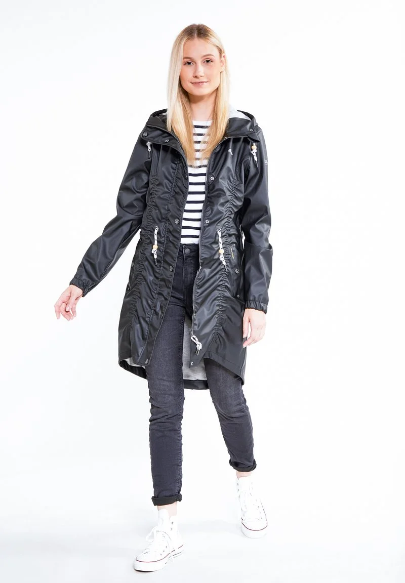 Schmuddelwedda REGEN - Parka - Schwarz 2 Schmuddelwedda REGEN - Parka - Schwarz – Bild 2