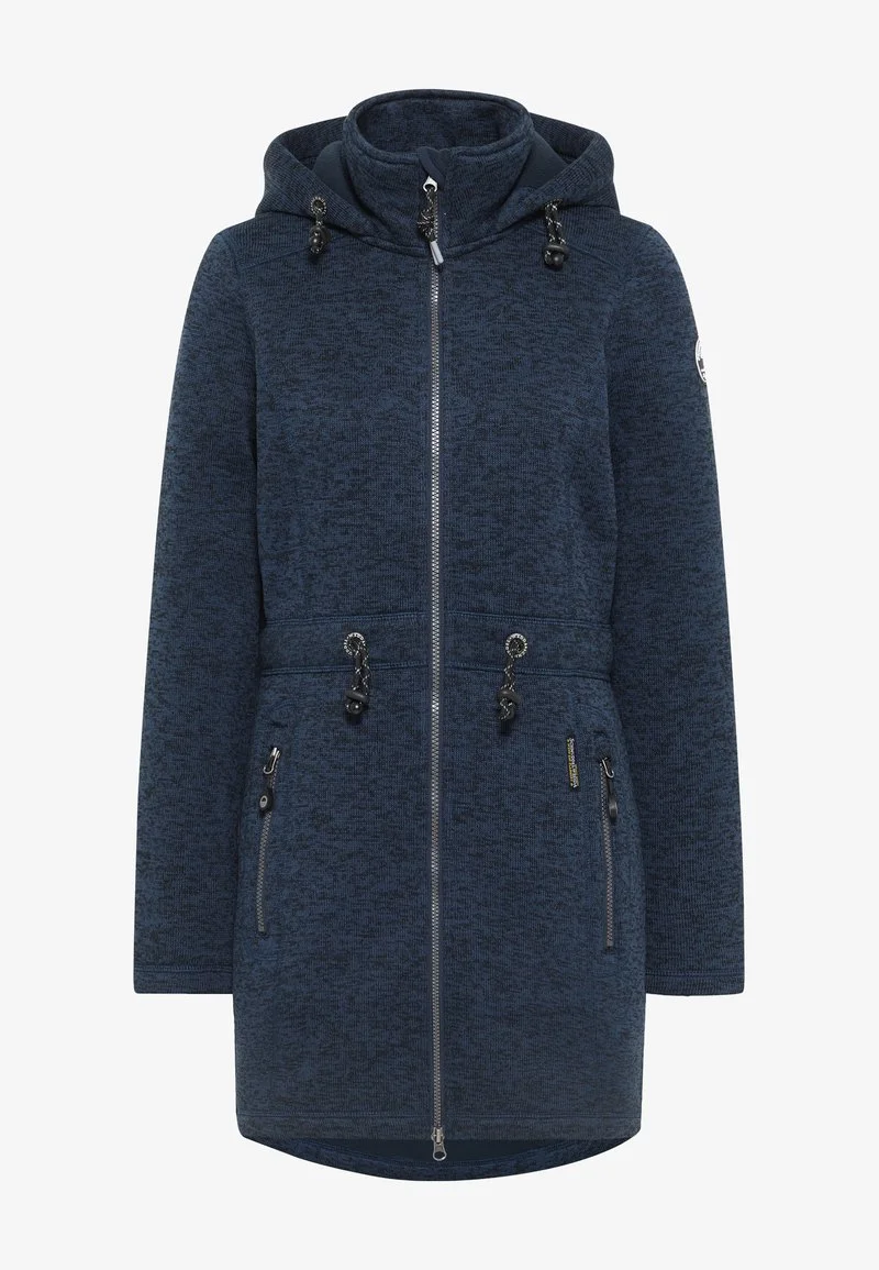 Schmuddelwedda FRAULLY - Kurzmantel - Mottled Dark Blue 5 Schmuddelwedda FRAULLY - Kurzmantel - Mottled Dark Blue – Bild 5