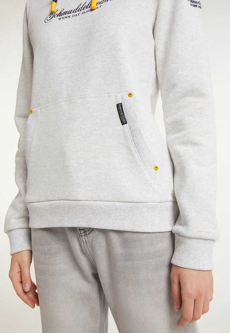 SCHMUDDELWEDDA YASANNA - Kapuzenpullover - Wollweiss Melange 4 SCHMUDDELWEDDA YASANNA - Kapuzenpullover - Wollweiss Melange – Bild 4